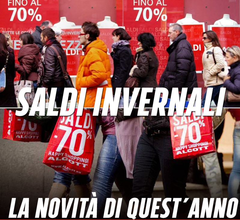 SALDI INVERNALI 2017 - LA NOVITA' DI QUEST'ANNO: ACCADRA' IN TUTTE LE CITTA' - 02/01/2017